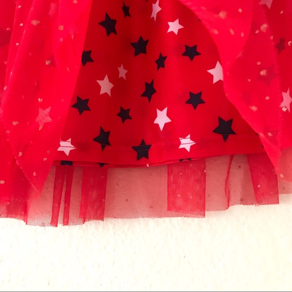 COPY - Teen Girls Patriotic Tulle Skirt Fourth of July - Picture 4 of 4